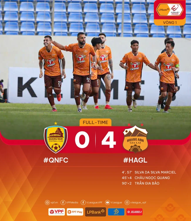 HAGL thắng đậm trận ra quân V-League nhờ pha chốt hạ của 'Lamine Yamal Việt Nam' - Ảnh 1.